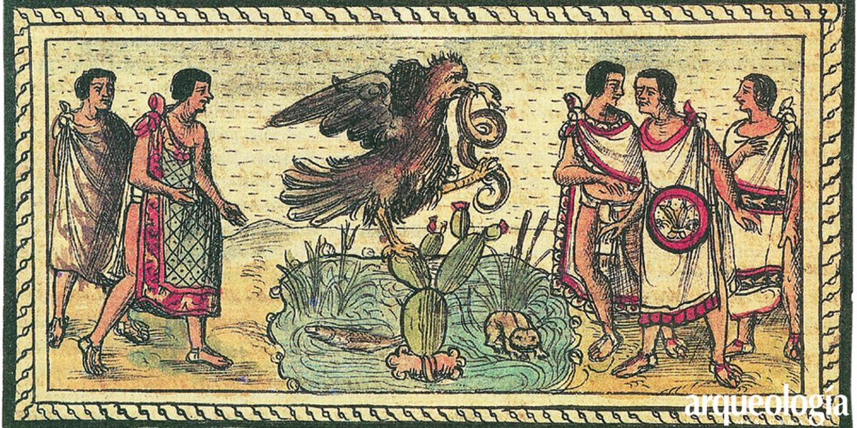 Los mexicas no vieron un águila devorando una serpiente en el Lago de Texcoco