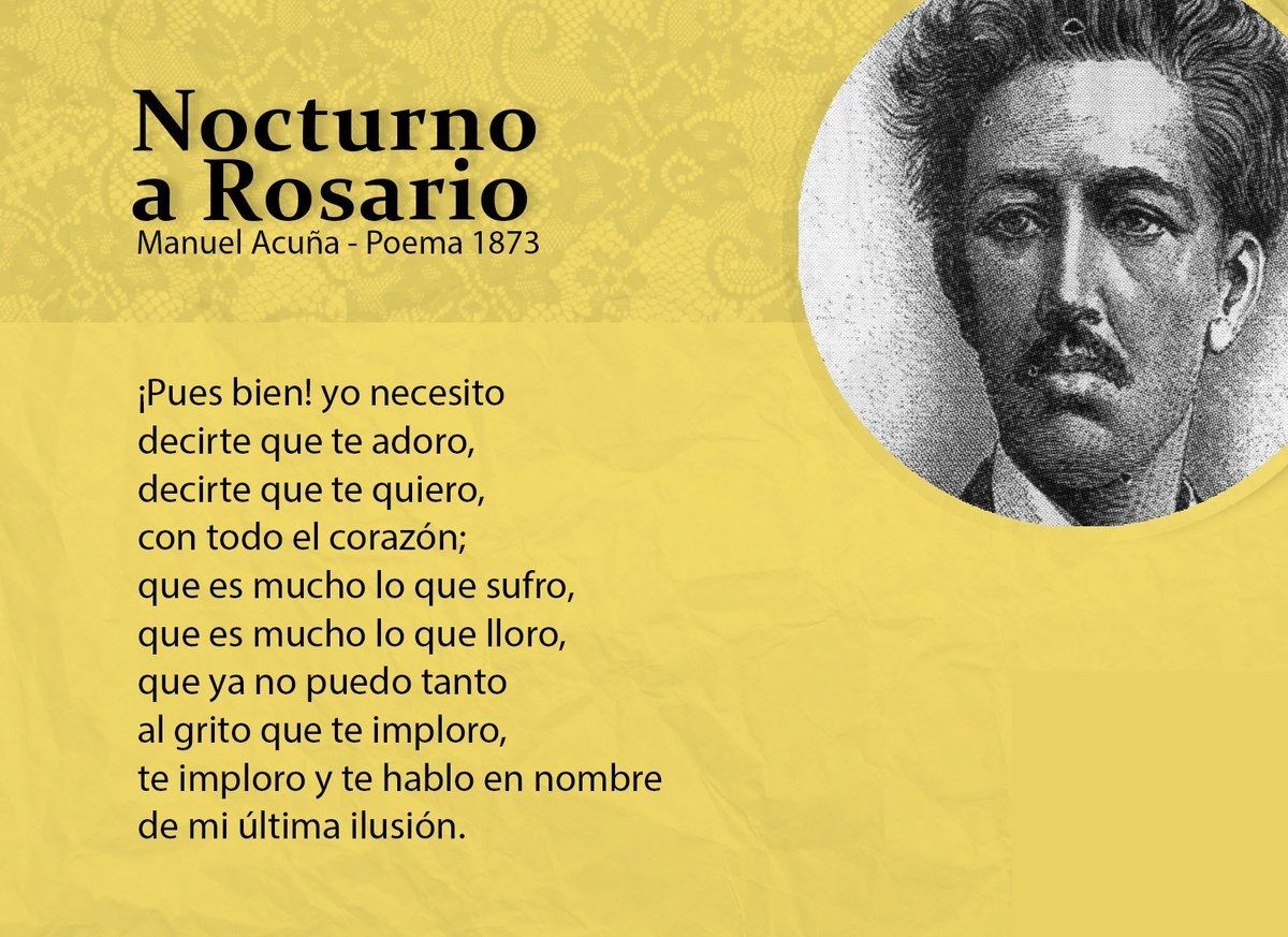 Poeta de vida silenciada: Manuel Acuña
