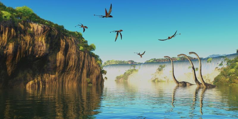 México estuvo bajo el agua, así se veía en la era Mesozoica