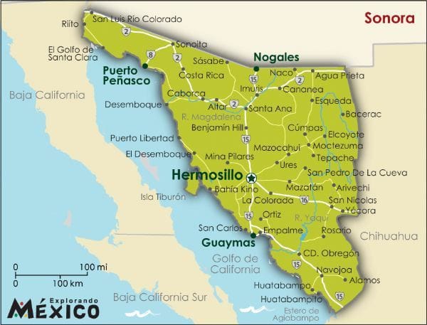 200 años del estado de Sonora.