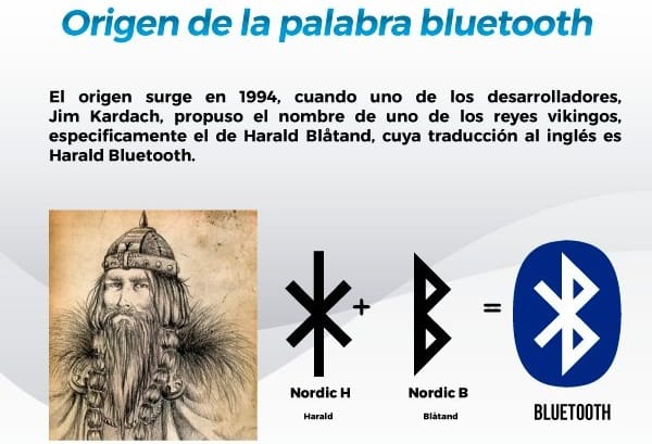 La historia detrás del protocolo bluetooth y su simbolo