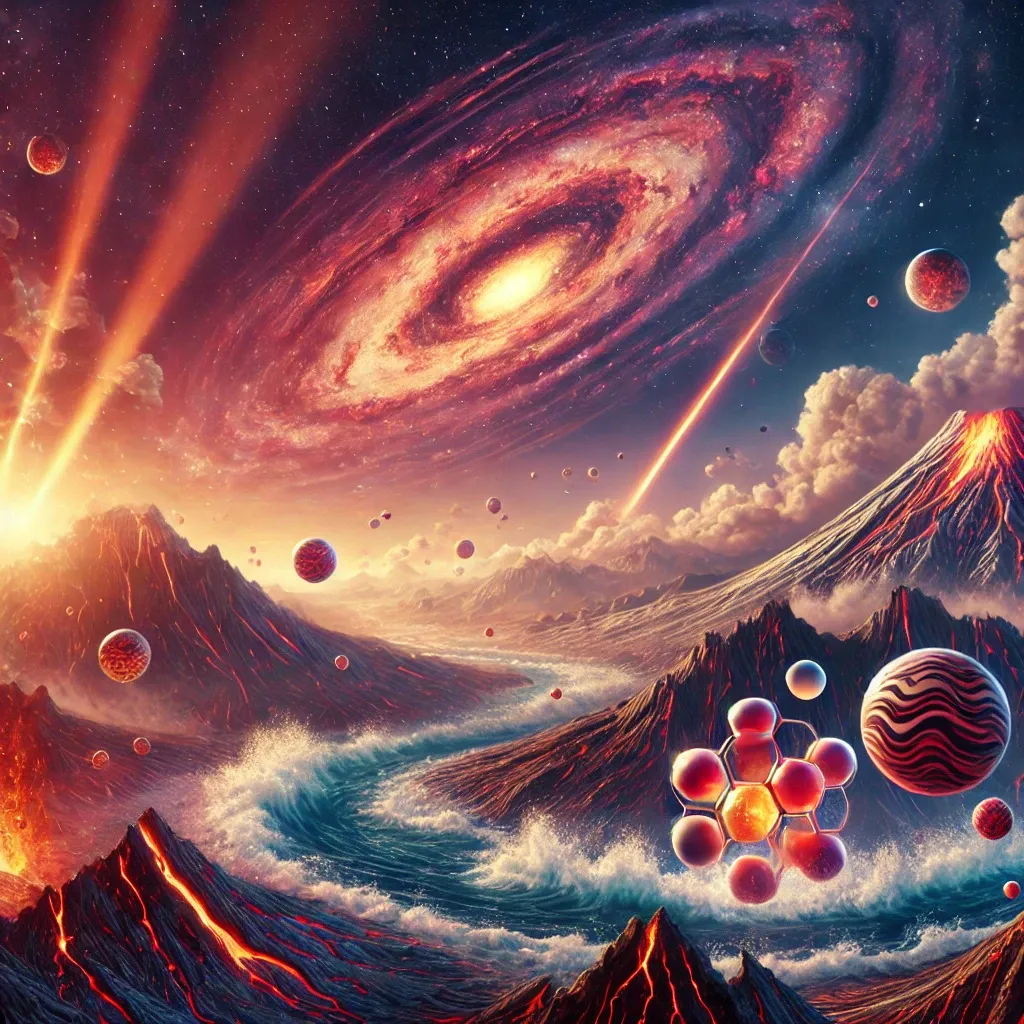¿Cuál es la probabilidad de que la vida surgiera de materiales químicos en la Tierra primitiva?